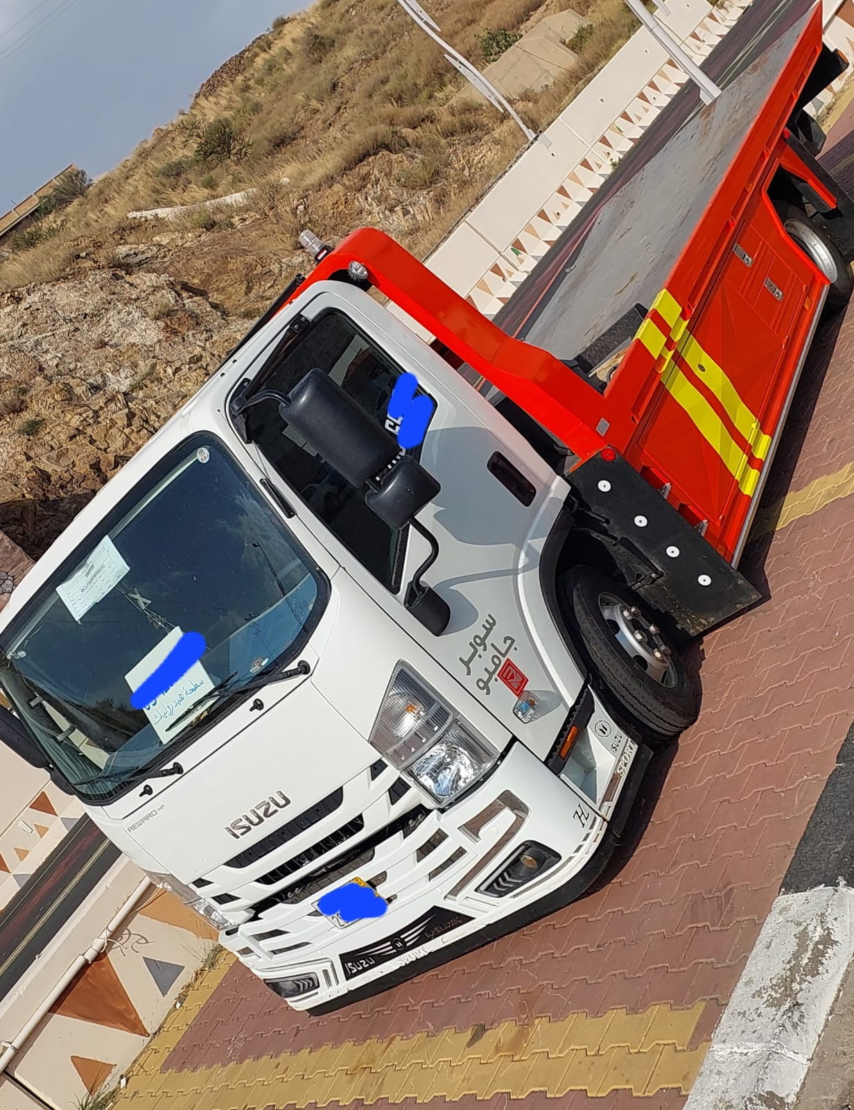 سطحة سوبر جامبو هيدروليك في مدينة الطائف